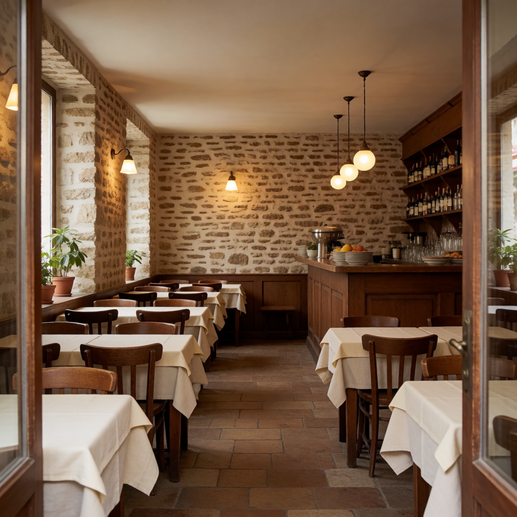 La salle du Comptoir de la Garonne vue depuis l'entrée
